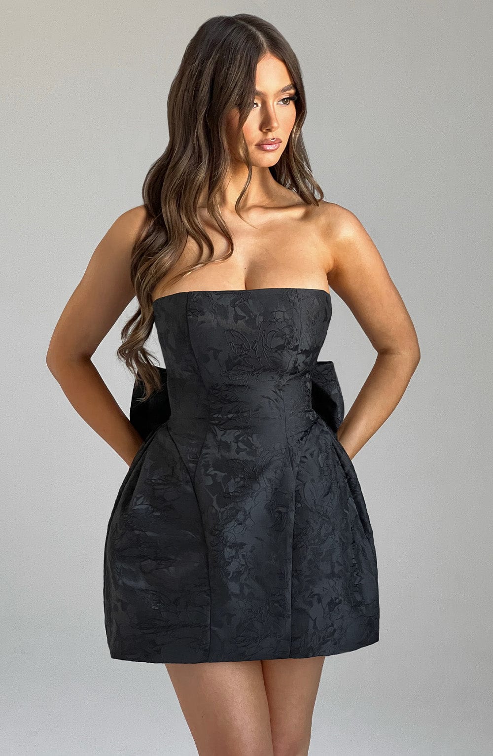 Elenora Mini Dress - Black