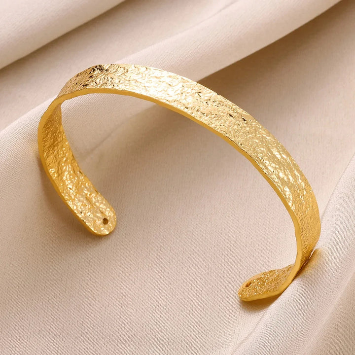 Thalassa Gold Cuff Bangle Bracelets