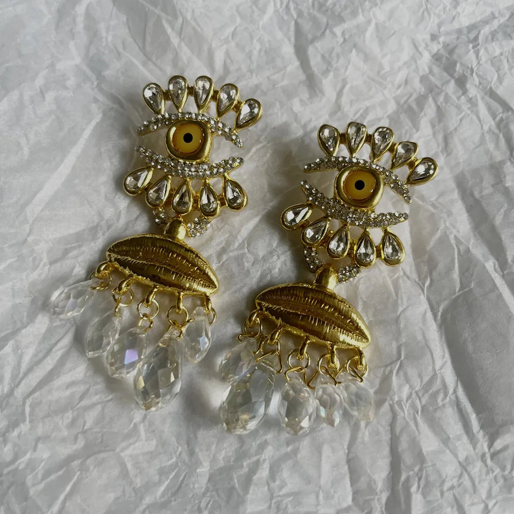 Hyacinth Eyes Earrings