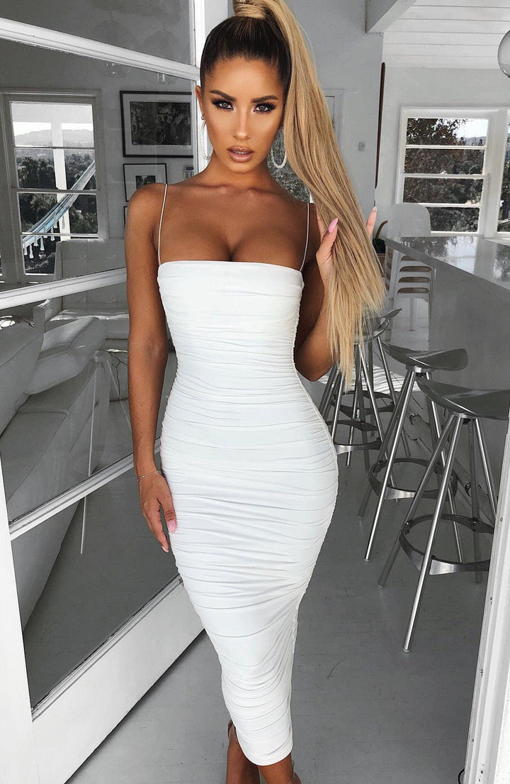 Haven Maxi Dress - White