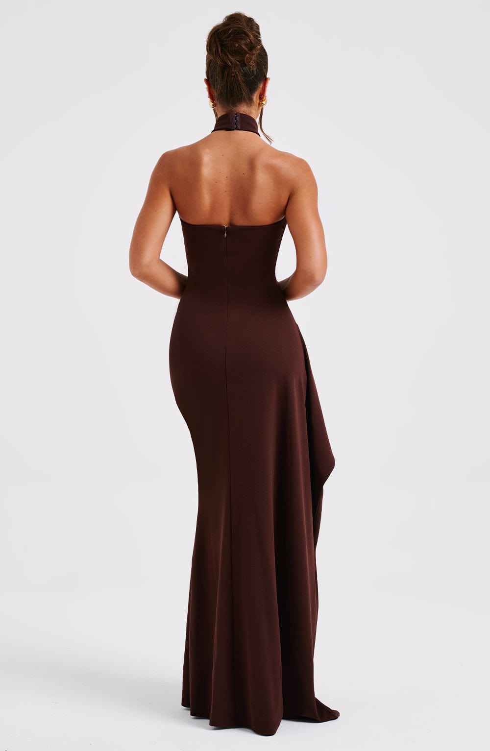 Isadora Maxi Dress - Chocolate