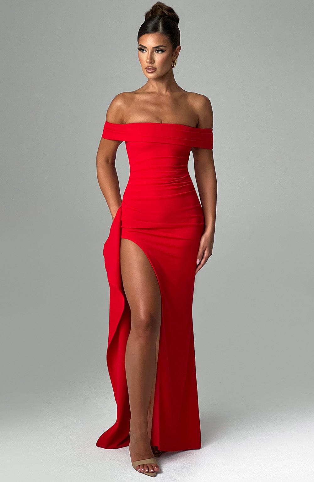 Joyce Maxi Dress - Red