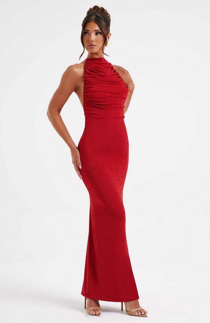 Nala Maxi Dress - Red