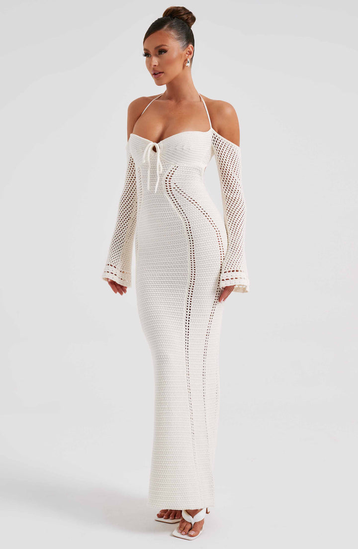 Samariah Maxi Dress - White