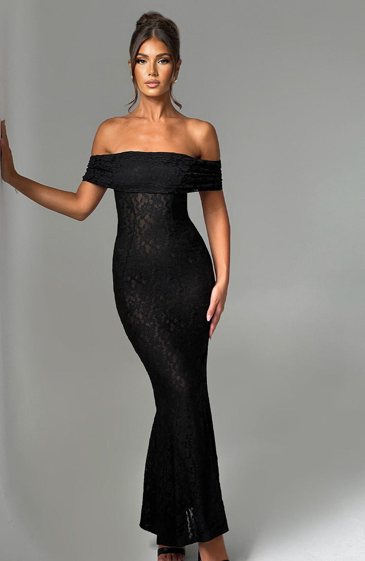 Stephanie Maxi Dress - Black