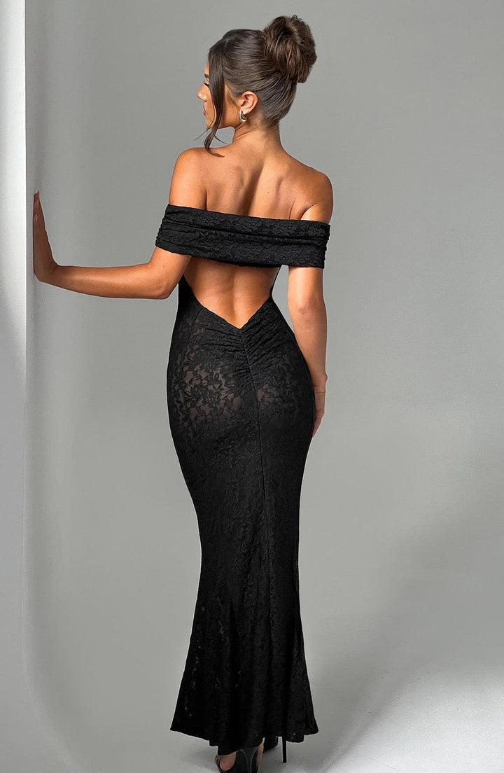 Stephanie Maxi Dress - Black