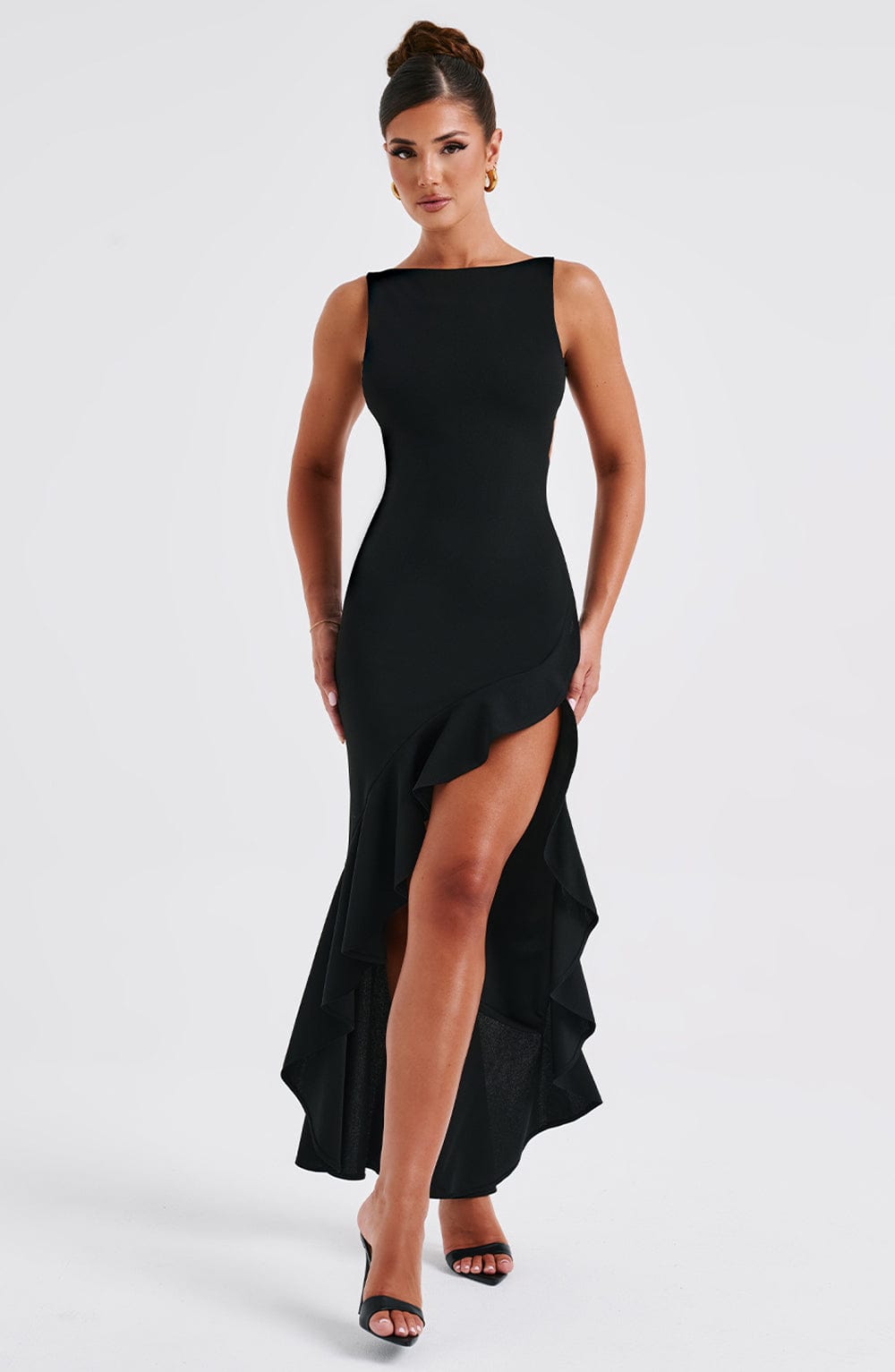 Theadora Maxi Dress - Black