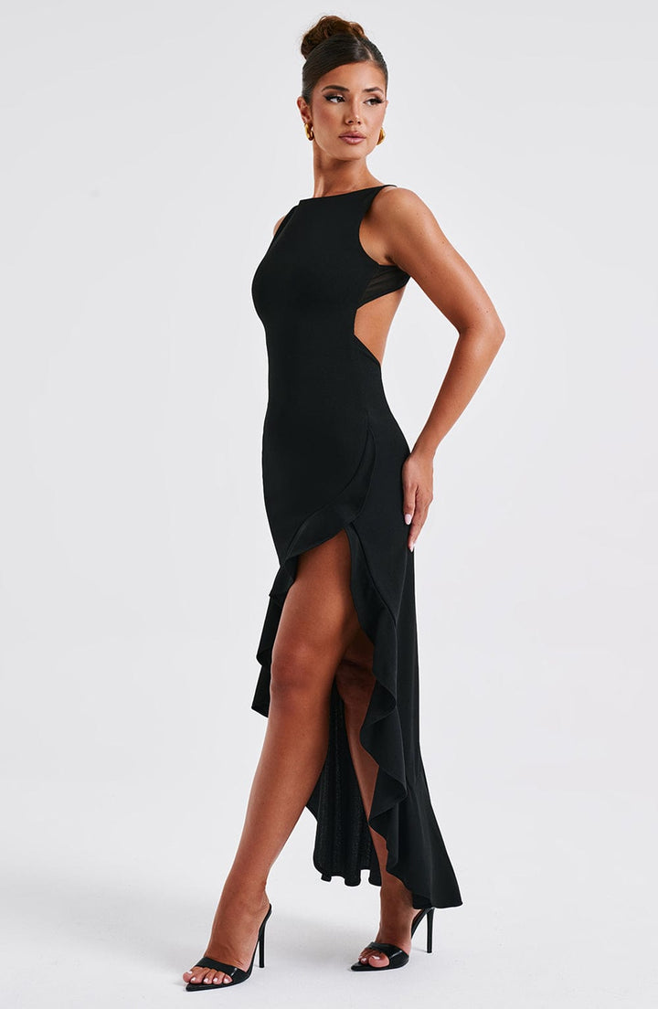 Theadora Maxi Dress - Black
