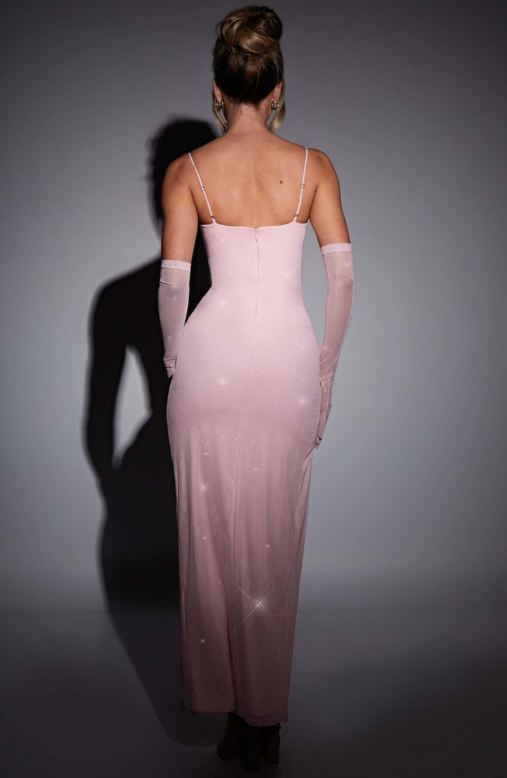 Trixie Maxi Dress - Pink Sparkle