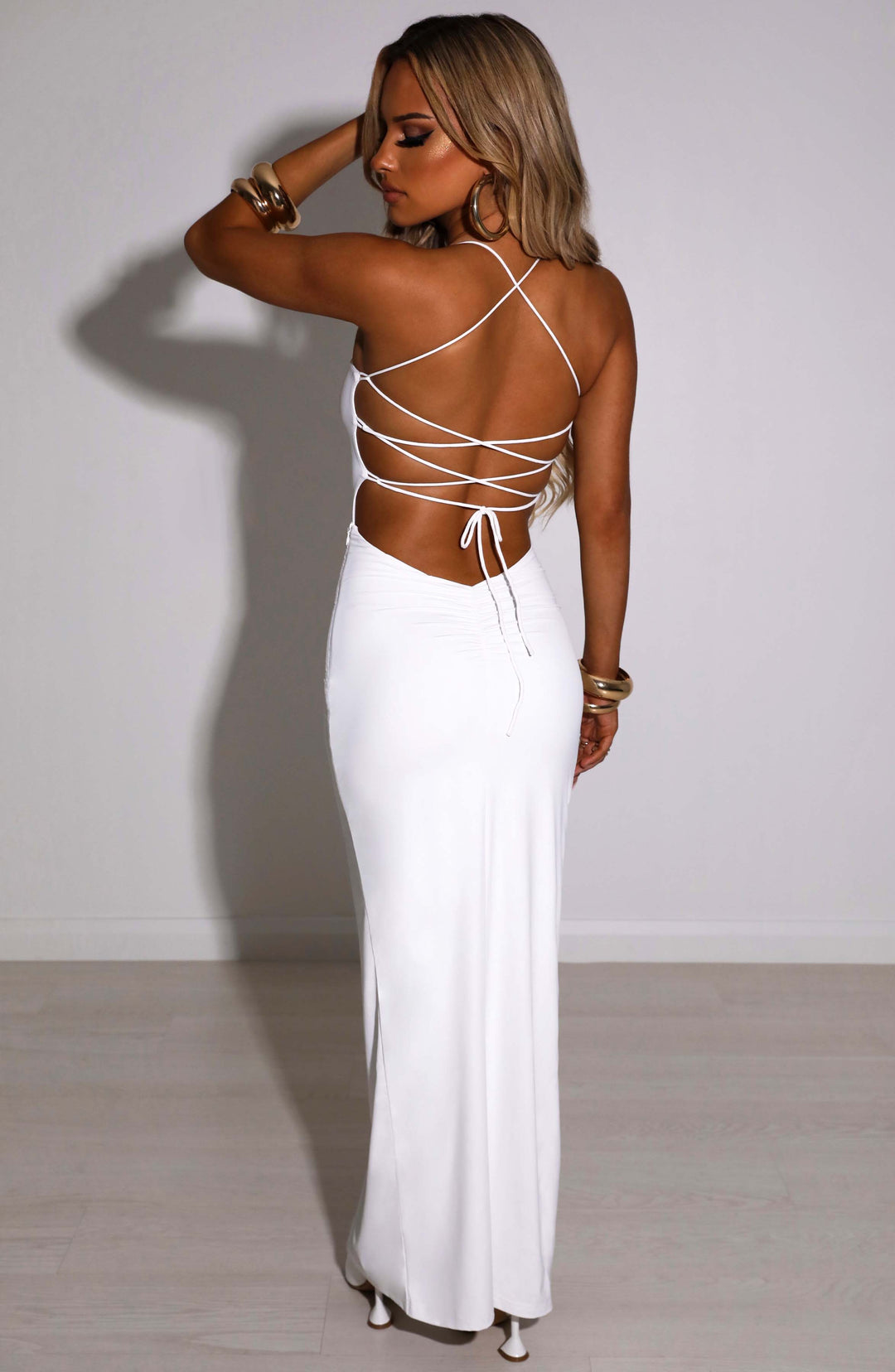 Victoria Maxi Dress - White